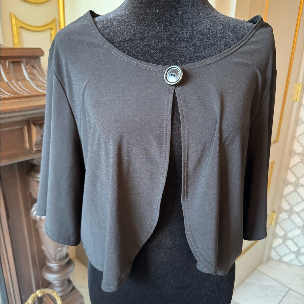 Periwinkle Black Top 3X